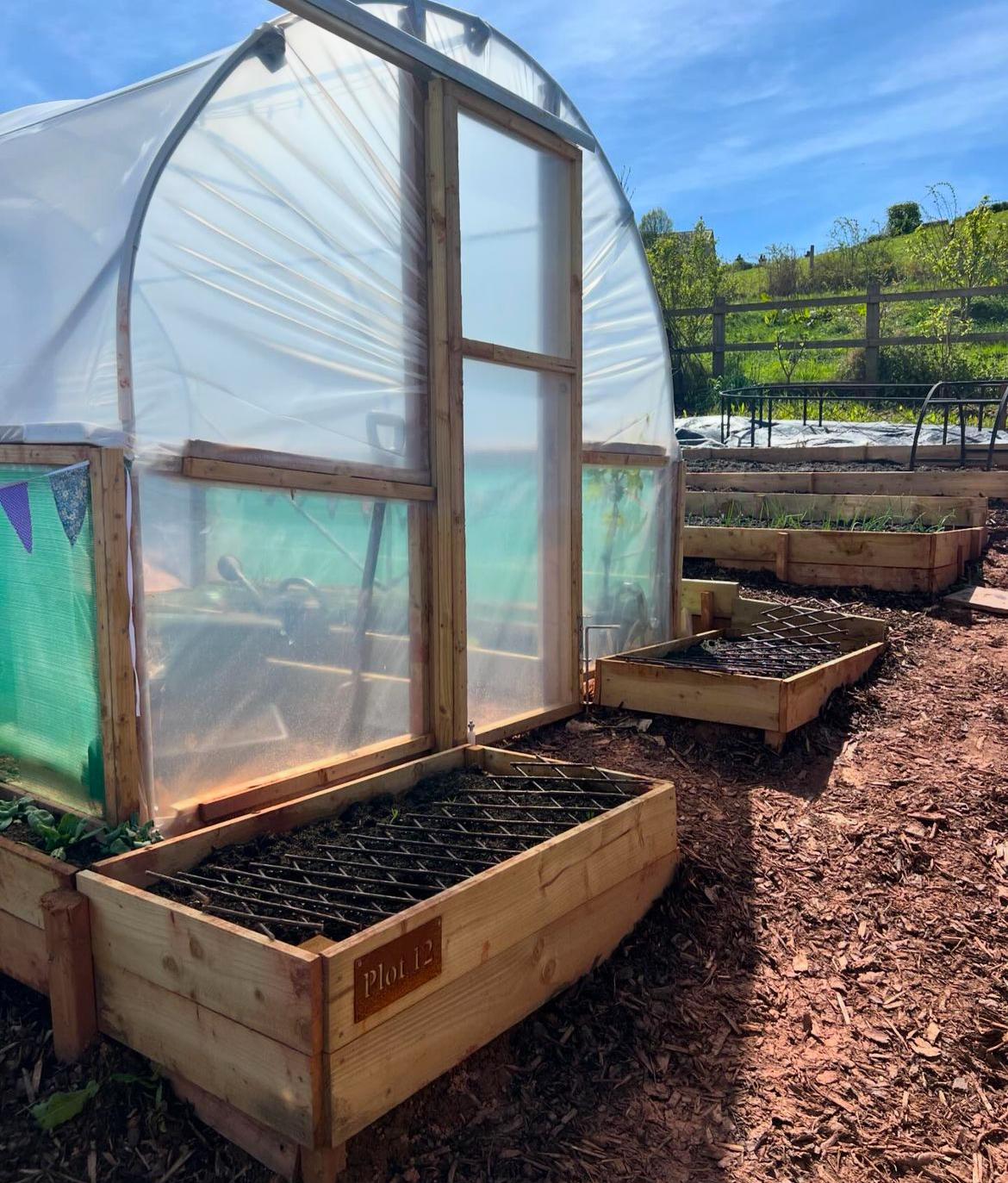 Corten Steel Allotment Plot Name Wall Mounted Sign Plaque 100 - 200mm