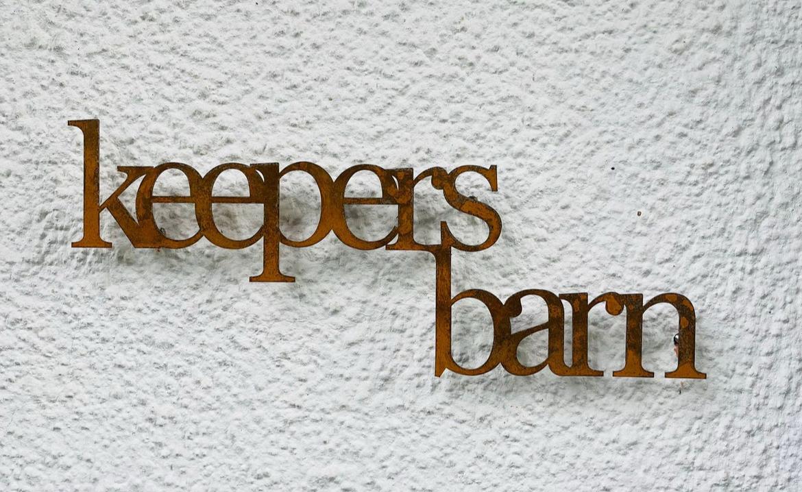 Corten Steel Floating lasered cut out House Address Company Business Name Wall Mounted Sign Plaque 200mm - 600mm