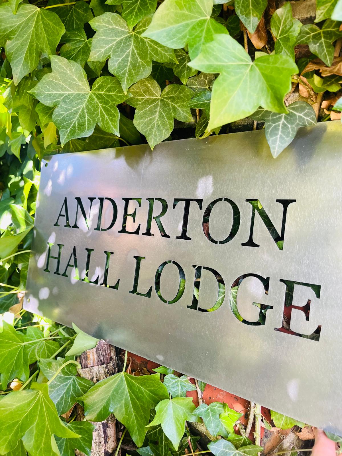 Corten Steel House Address Company Business Name Wall Mounted Sign Plaque 200mm - 600mm